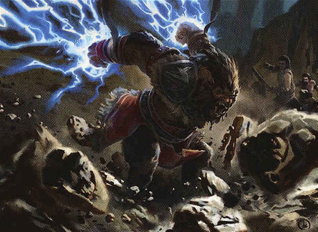 Dragons of Tarkir — art from Impact Tremors