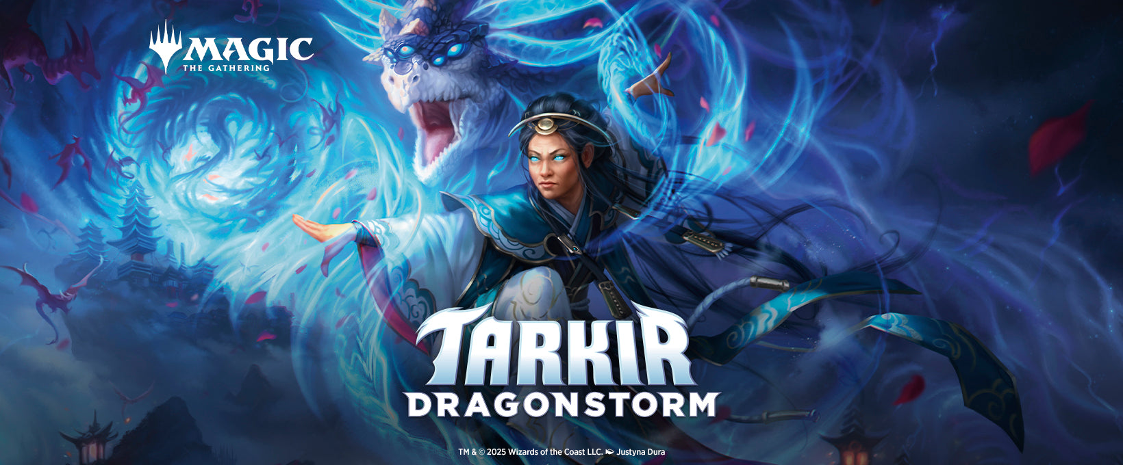 Promo Pack: Tarkir: Dragonstorm (Magic the Gathering) — official Wizards banner