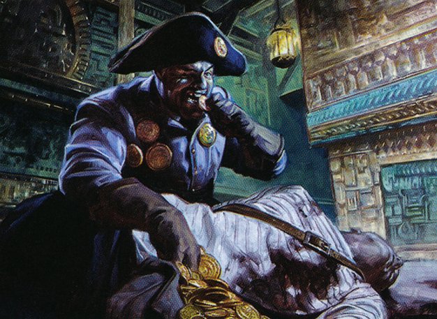 Rivals of Ixalan — art from Pitiless Plunderer