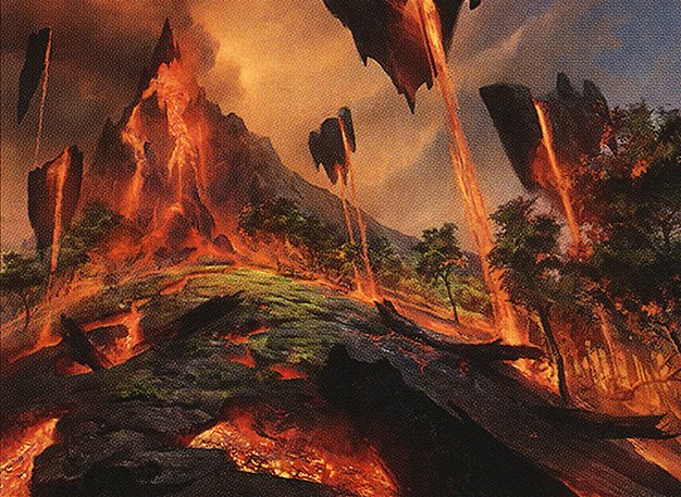 Battle for Zendikar — art from Cinder Glade