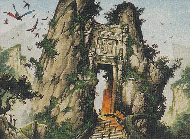 Shards of Alara — art from Jungle Shrine