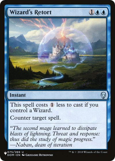 Wizard's Retort (The List) Light Play