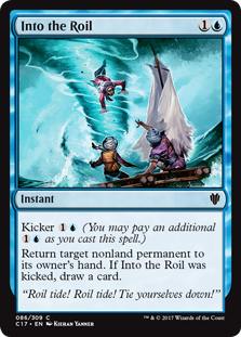 Into the Roil (Commander 2017) Light Play