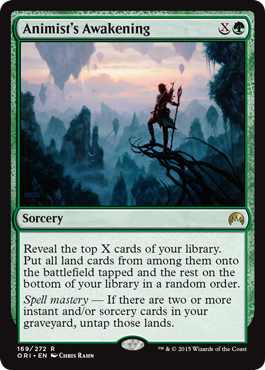 Animist's Awakening (Magic Origins) Light Play