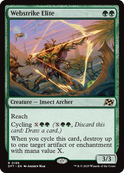Webstrike Elite (Aetherdrift) Near Mint Foil