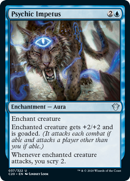 Psychic Impetus (Commander 2020 Ikoria) Light Play