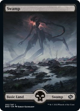 Swamp (282) - Full Art (The Brothers' War) Near Mint