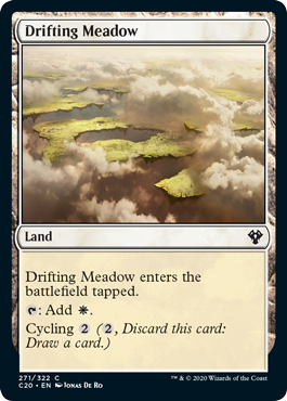 Drifting Meadow (Commander 2020 Ikoria) Light Play