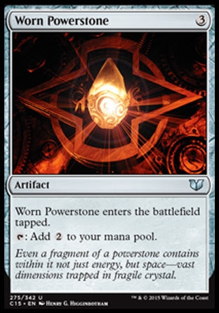 Worn Powerstone (Commander 2015) Light Play