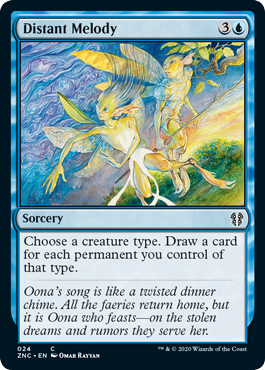 Distant Melody (Commander 2020 Zendikar Rising) Light Play