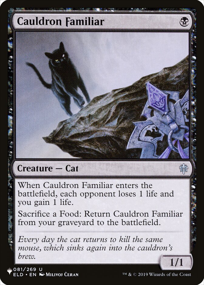 Cauldron Familiar (The List) Light Play