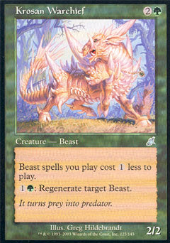 Krosan Warchief (Scourge) Light Play