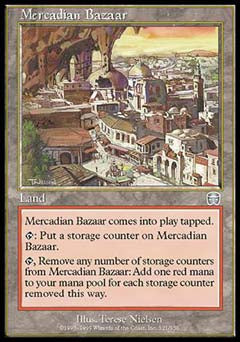 Mercadian Bazaar (Mercadian Masques) Light Play