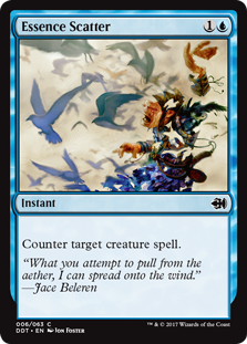 Essence Scatter (Duel Decks: Merfolk vs Goblins) Light Play