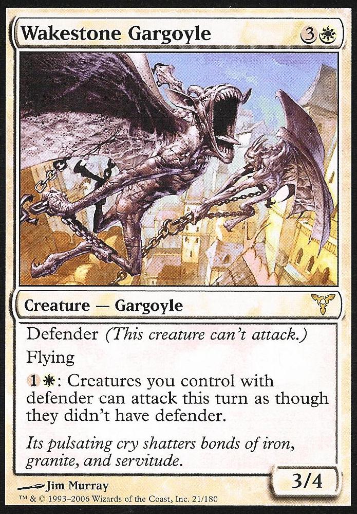 Wakestone Gargoyle (Dissension) Light Play