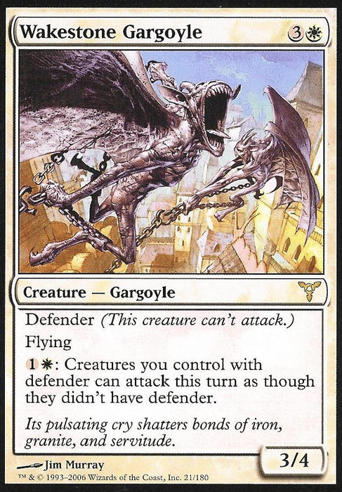 Wakestone Gargoyle (Dissension) Light Play