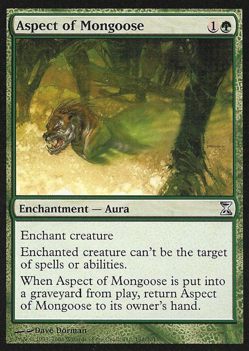 Aspect of Mongoose (Time Spiral) Light Play