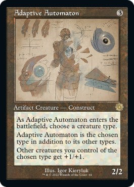 Adaptive Automaton (Schematic) (The Brothers' War: Retro Frame Artifacts) Light Play