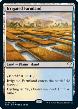 Irrigated Farmland (Commander 2020 Ikoria) Light Play