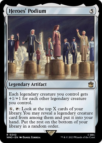 Heroes' Podium (Universes Beyond: Doctor Who) Light Play