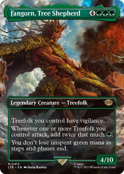 Fangorn, Tree Shepherd (Borderless) (Universes Beyond: The Lord of the Rings: Tales of Middle-earth) Near Mint
