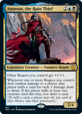 Anowon, the Ruin Thief (Commander 2020 Zendikar Rising) Near Mint Foil