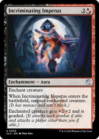 Incriminating Impetus (Ravnica: Clue Edition) Light Play