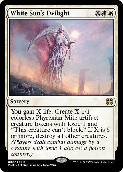 White Sun's Twilight (Phyrexia: All Will Be One) Light Play