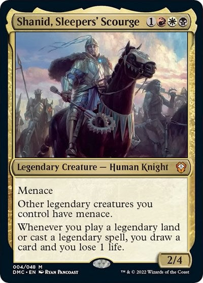 Shanid, Sleepers' Scourge (Commander: Dominaria United) Light Play