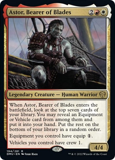 Astor, Bearer of Blades (Dominaria United) Light Play