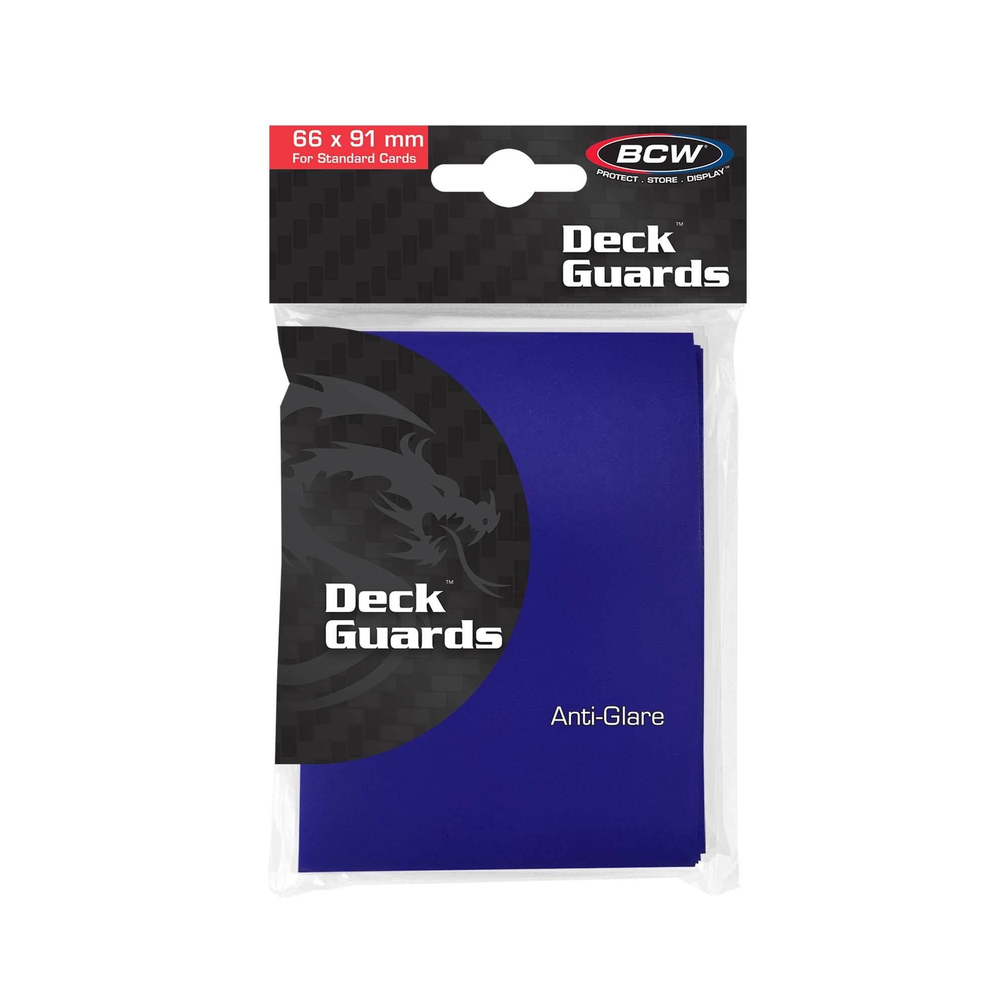 BCW Deck Guard - Double Matte - Blue (50 ct)