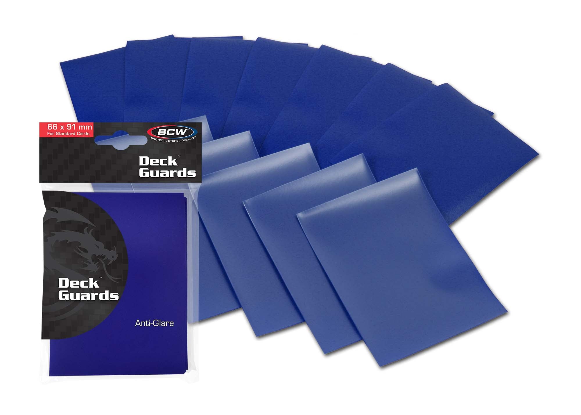 BCW Deck Guard - Double Matte - Blue (50 ct)