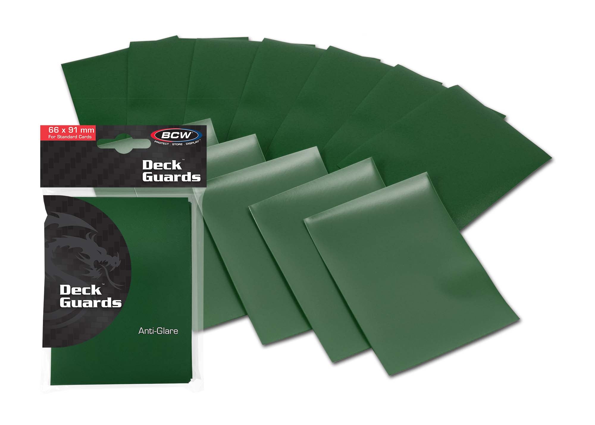BCW Deck Guard - Double Matte - Green (50 ct)