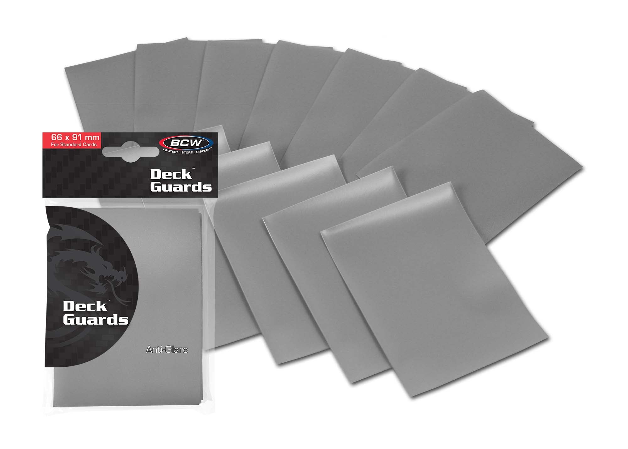 BCW Deck Guard - Double Matte - Gray (50 ct)
