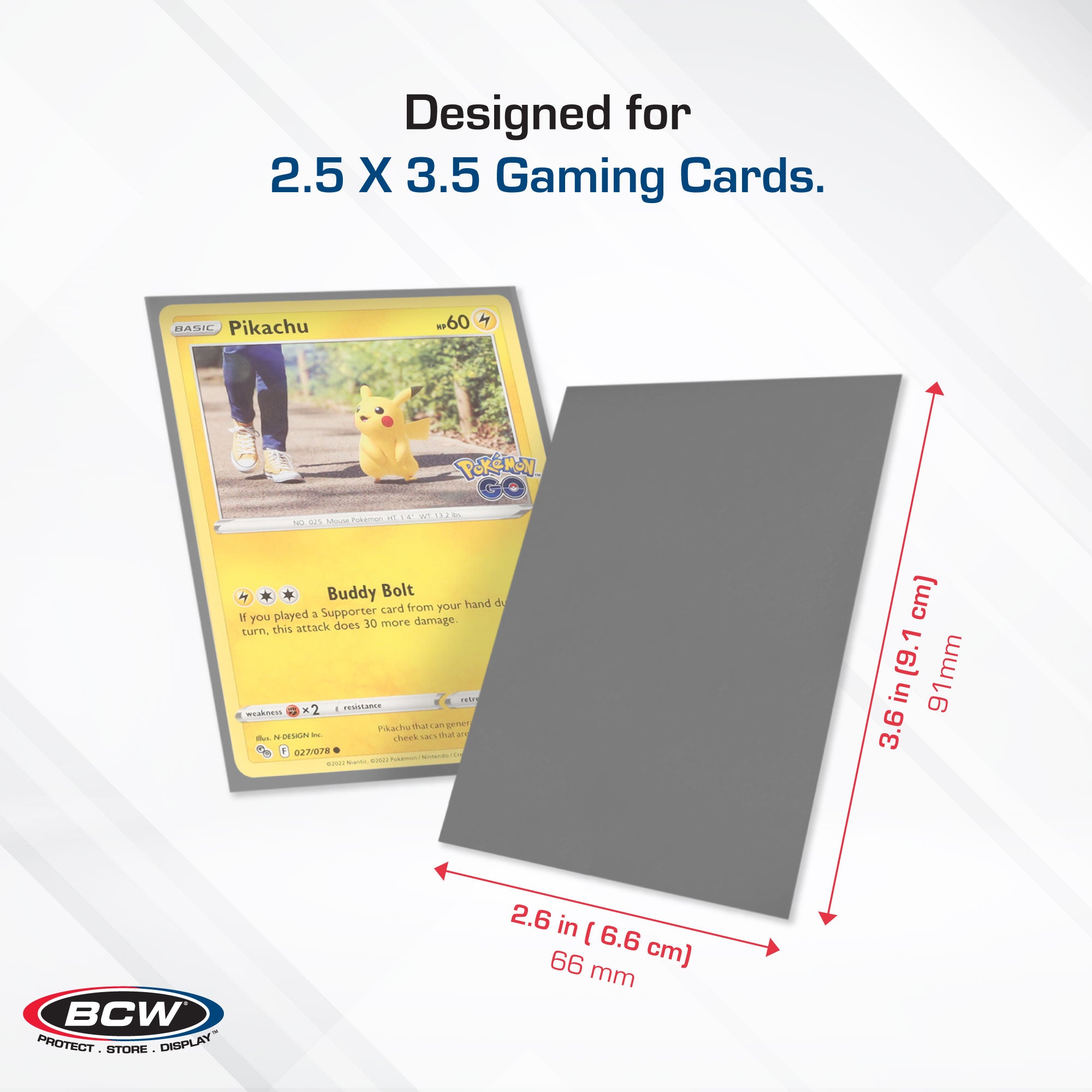 BCW Deck Guard - Double Matte - Gray (50 ct)