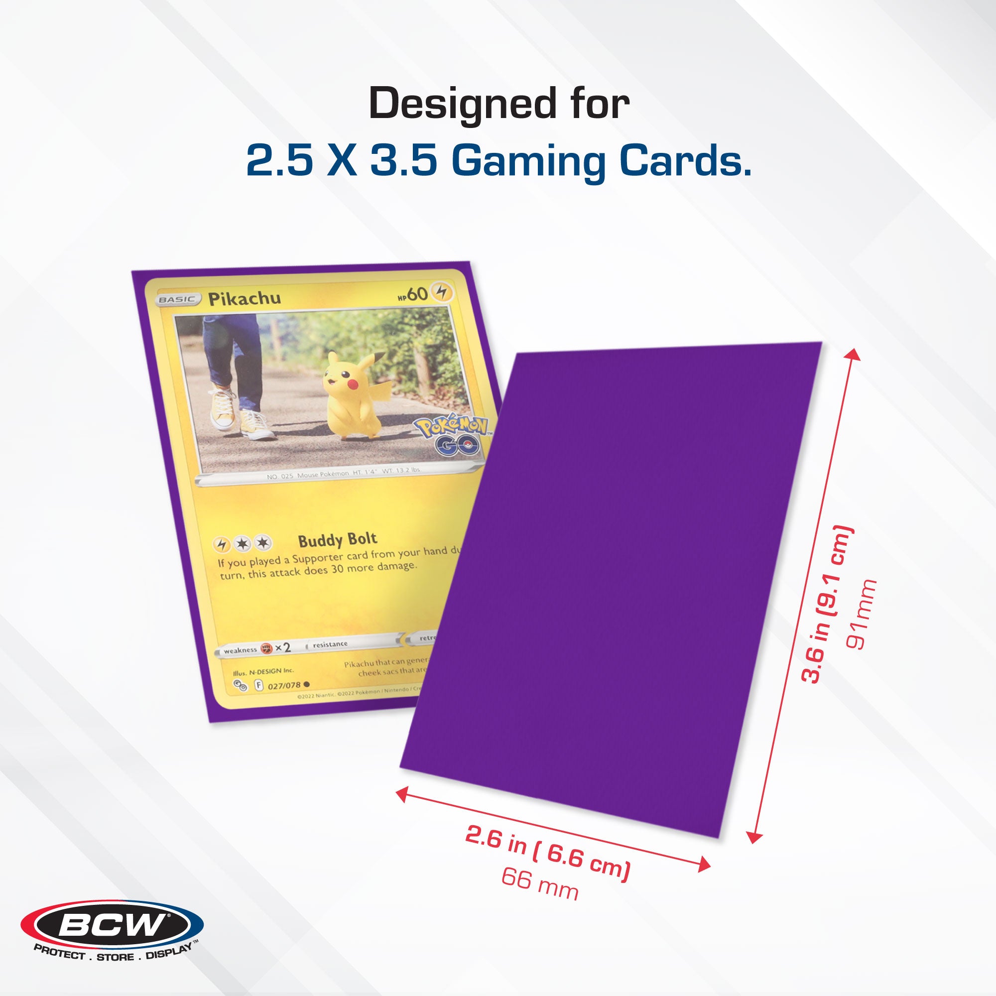 BCW Deck Guard - Double Matte - Purple (50 ct)