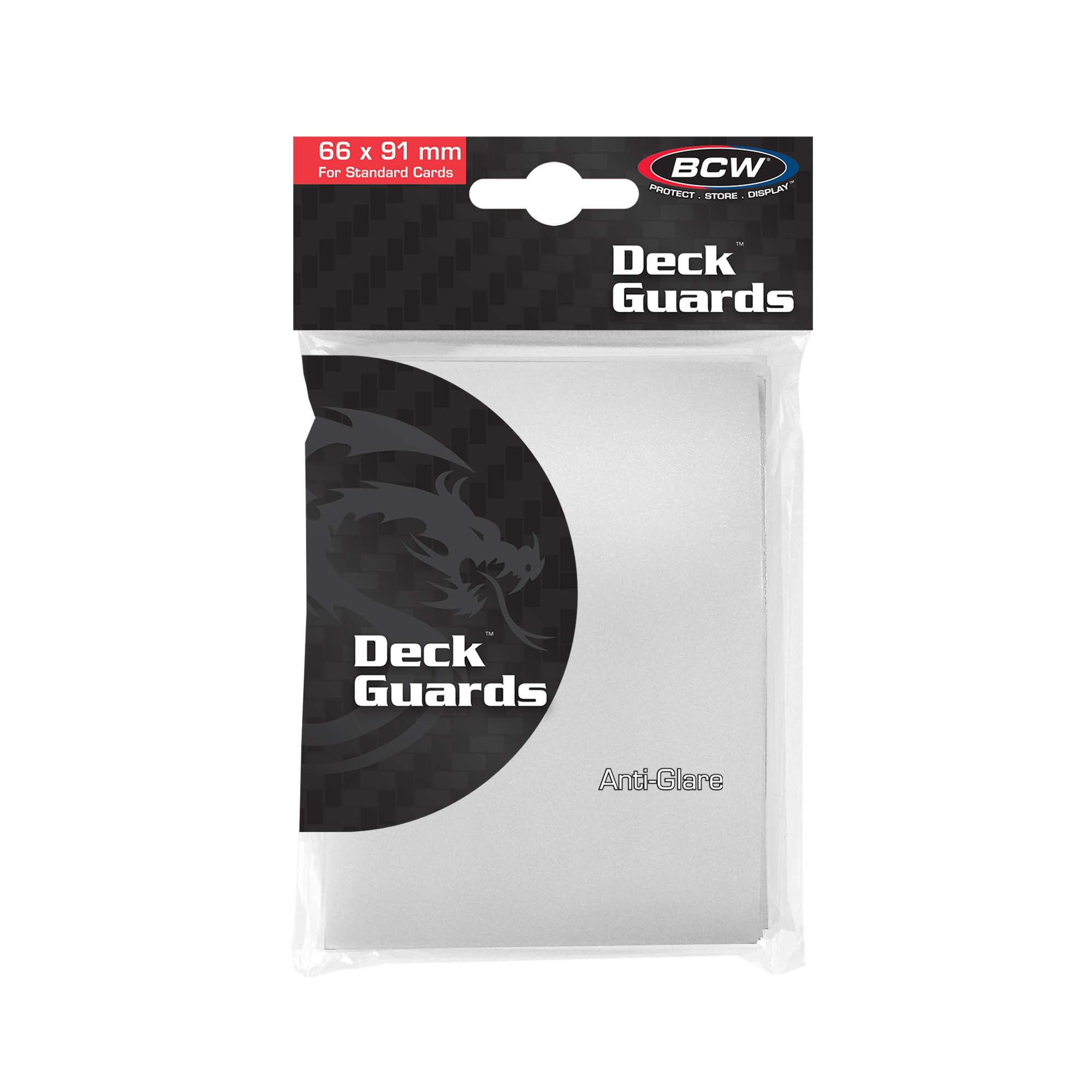 BCW Deck Guard - Double Matte - White (50 ct)