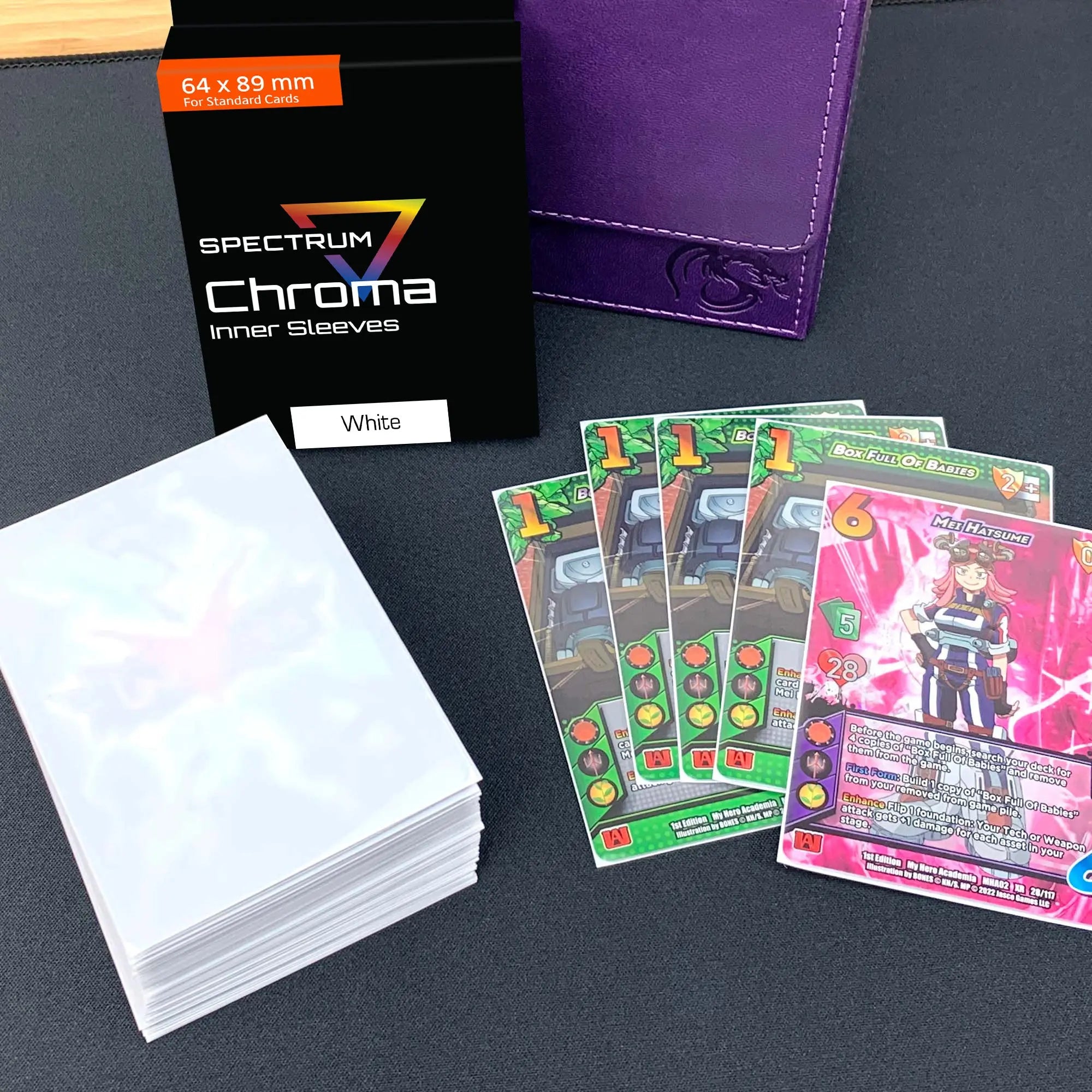 BCW Chroma Inner Sleeves – White (100 Count) - K&N Gaming LLC