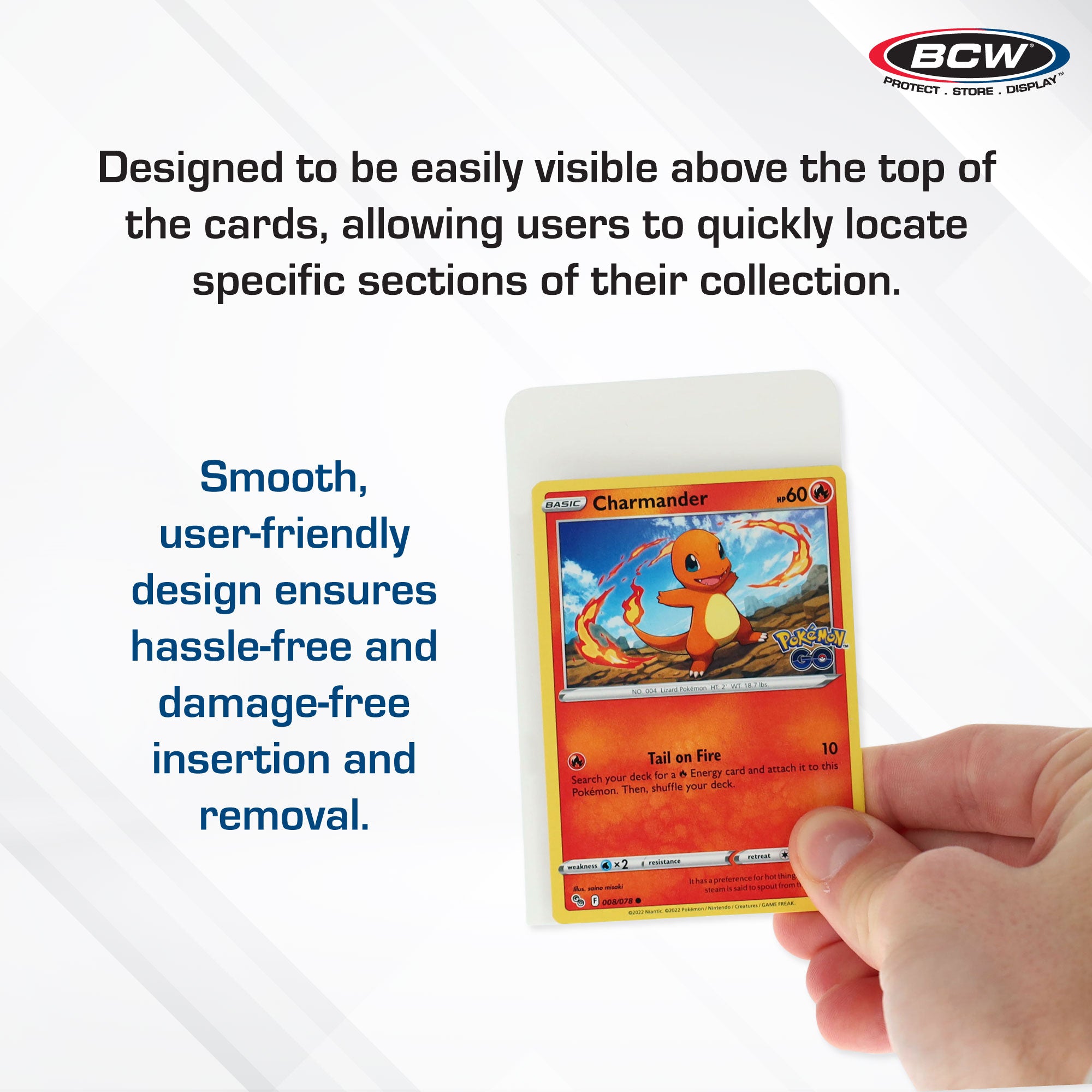 BCW Tall trading Card Dividers (10 ct)