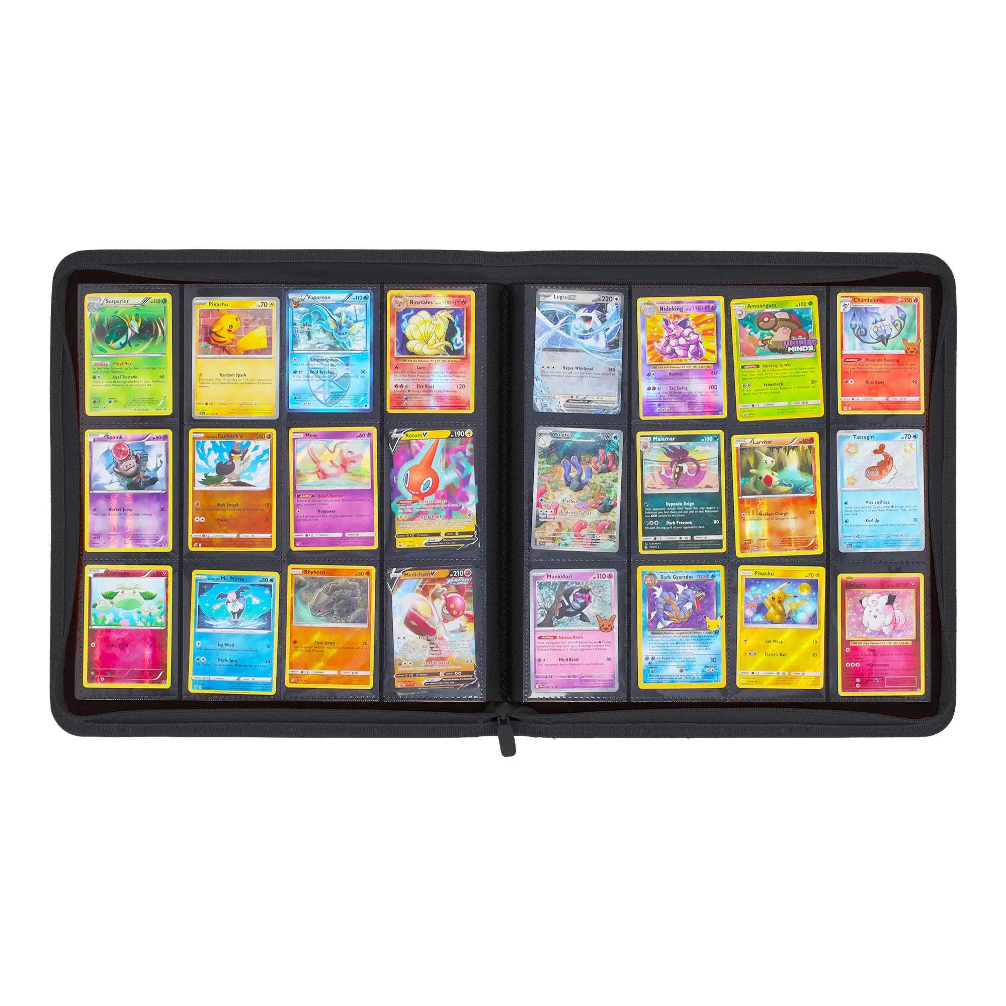 Z-Folio 12-Pocket LX Album - Black - K&N Gaming LLC