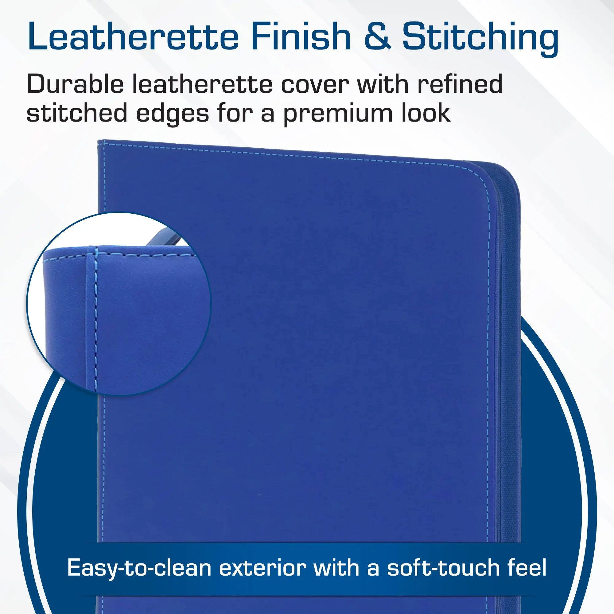 Z-Folio 12-Pocket LX Album - Blue - K&N Gaming LLC