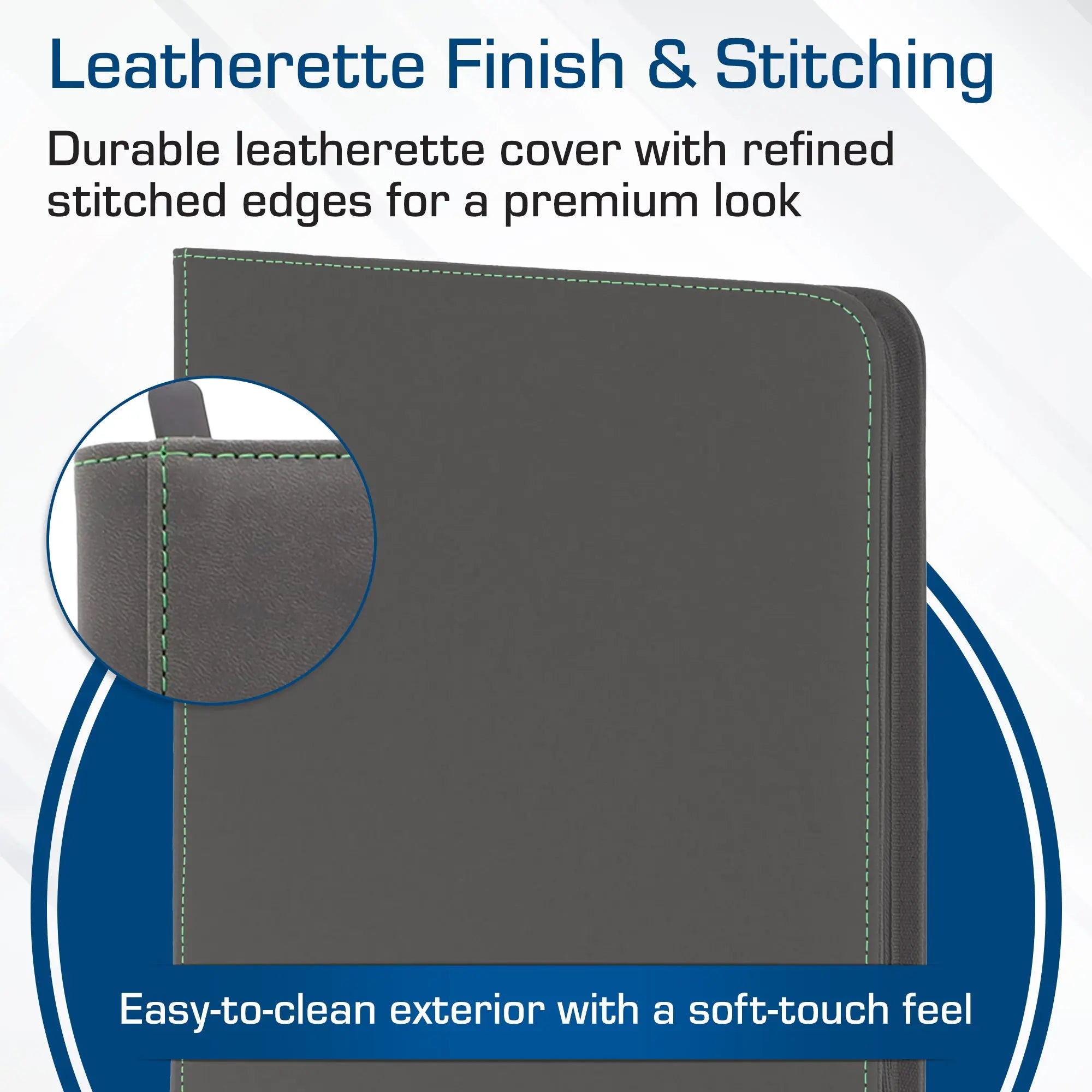 Z-Folio 12-Pocket LX Album - Gray - K&N Gaming LLC