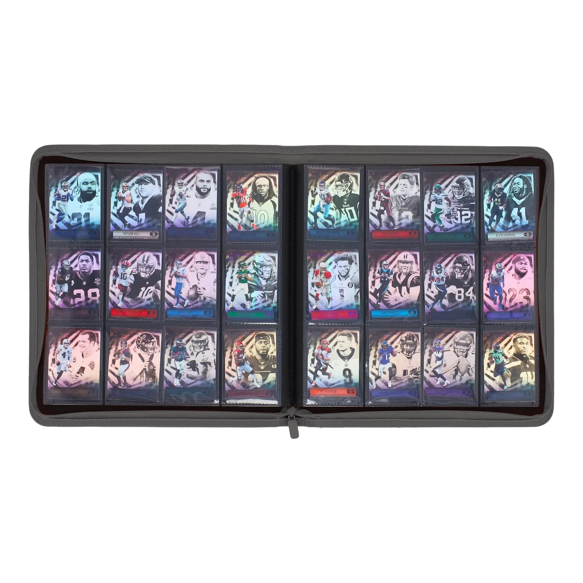 Z-Folio 12-Pocket LX Album - Gray - K&N Gaming LLC