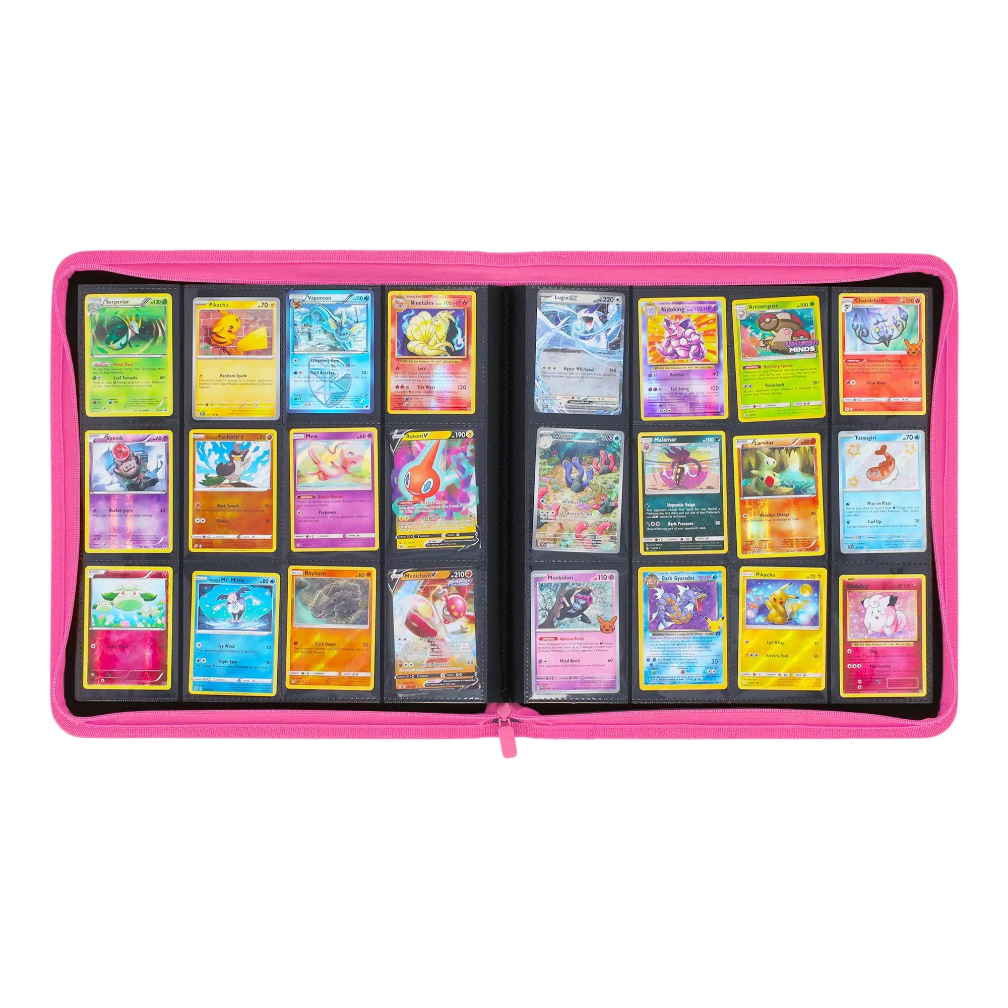 Z-Folio 12-Pocket LX Album - Pink - K&N Gaming LLC