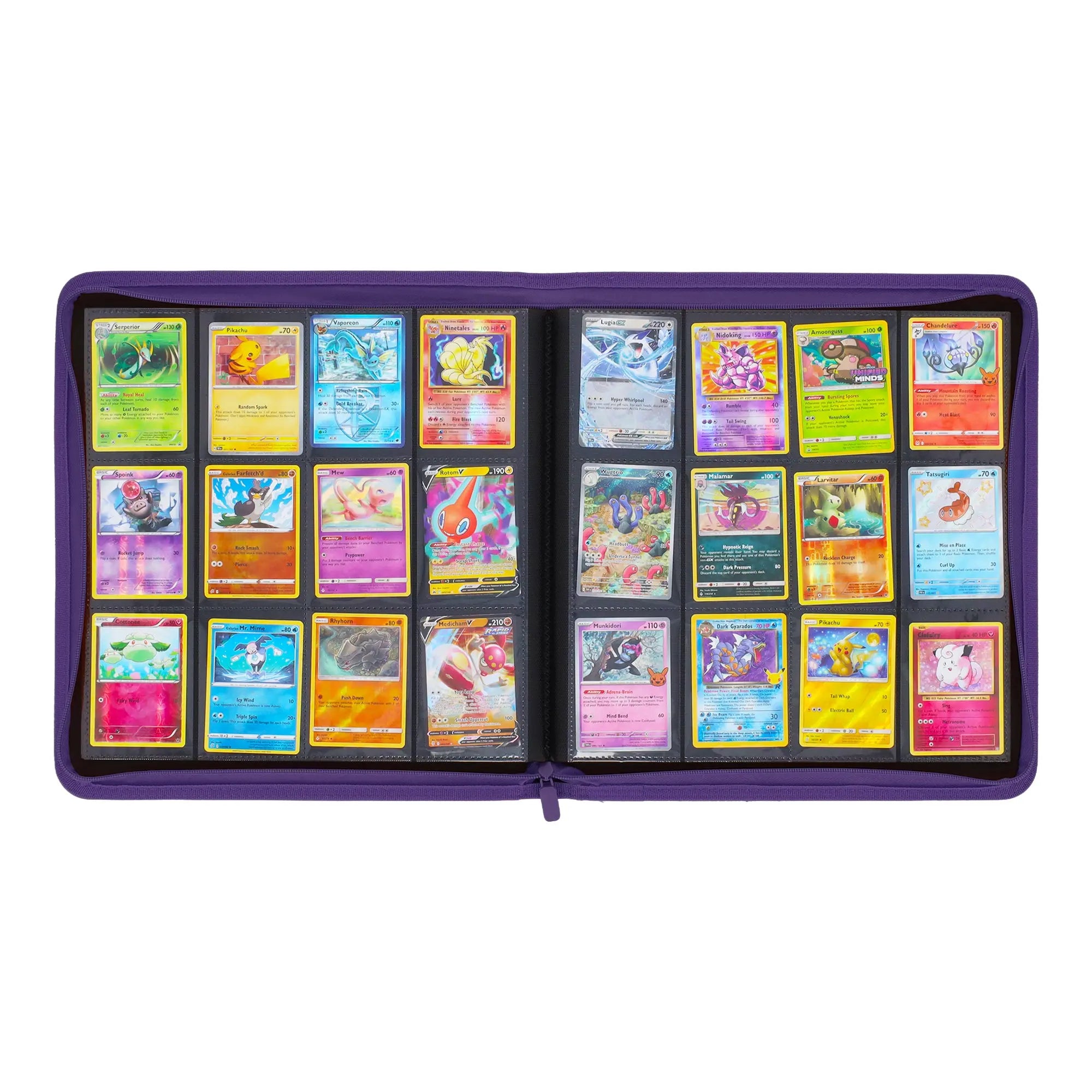 Z-Folio 12-Pocket LX Album - Purple - K&N Gaming LLC