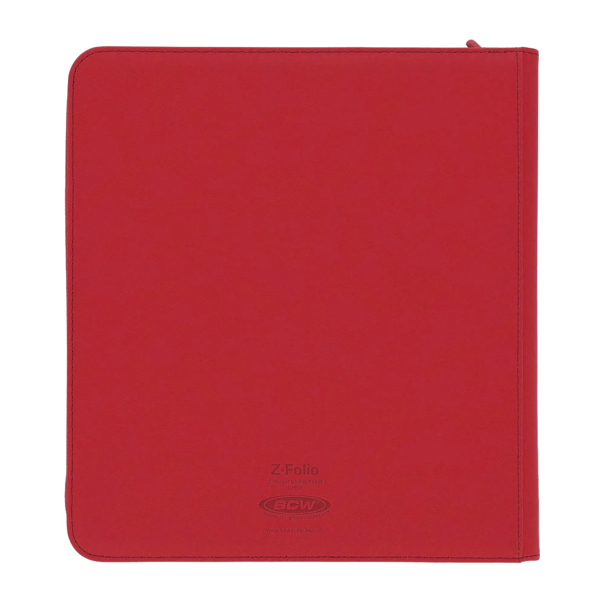 Z-Folio 12-Pocket LX Album - Red - K&N Gaming LLC