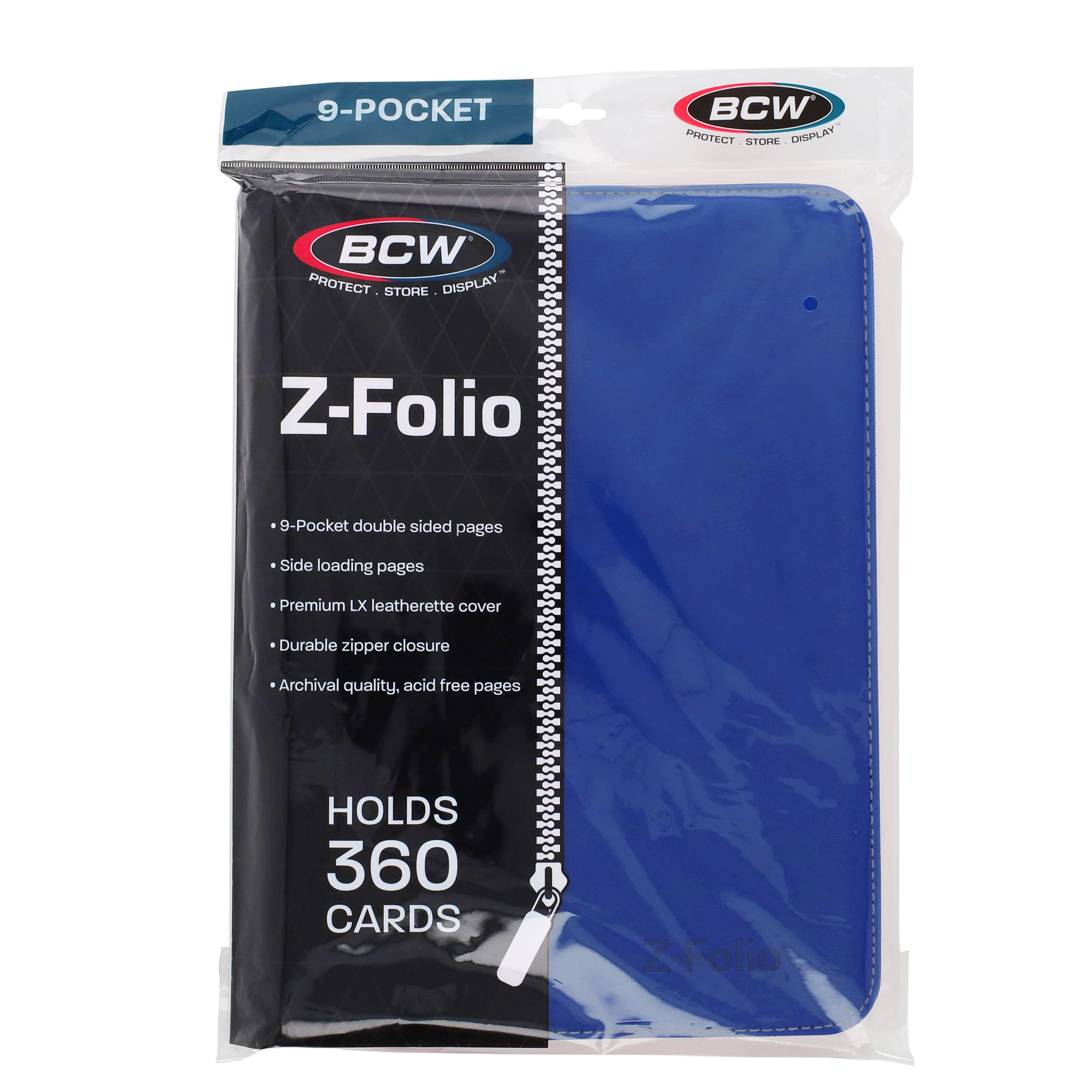 Z-Folio 9-Pocket Album - Blue