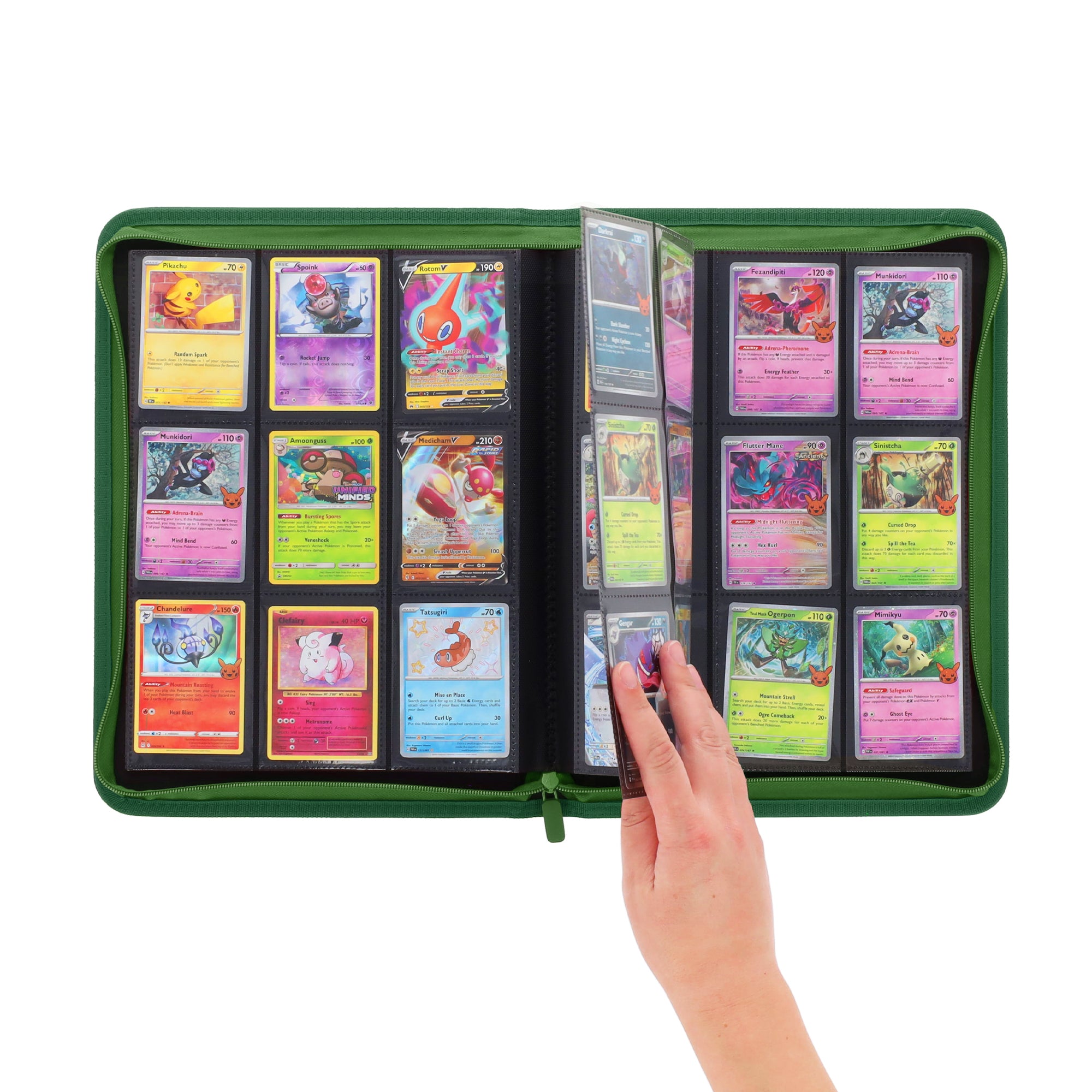 Z-Folio 9-Pocket Album - Green