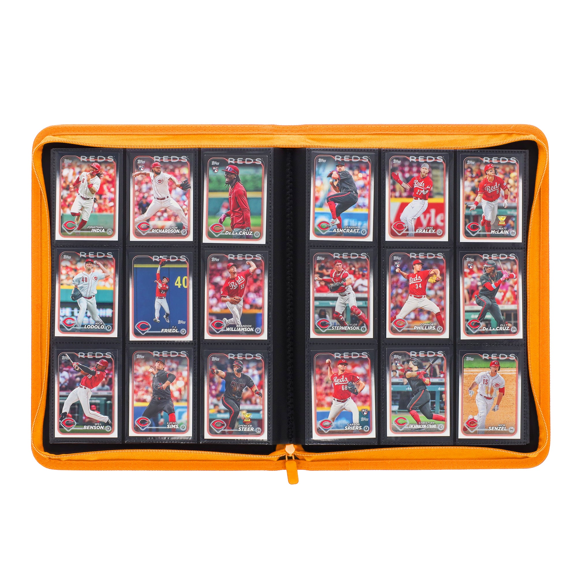 Z-Folio 9-Pocket Album - Orange