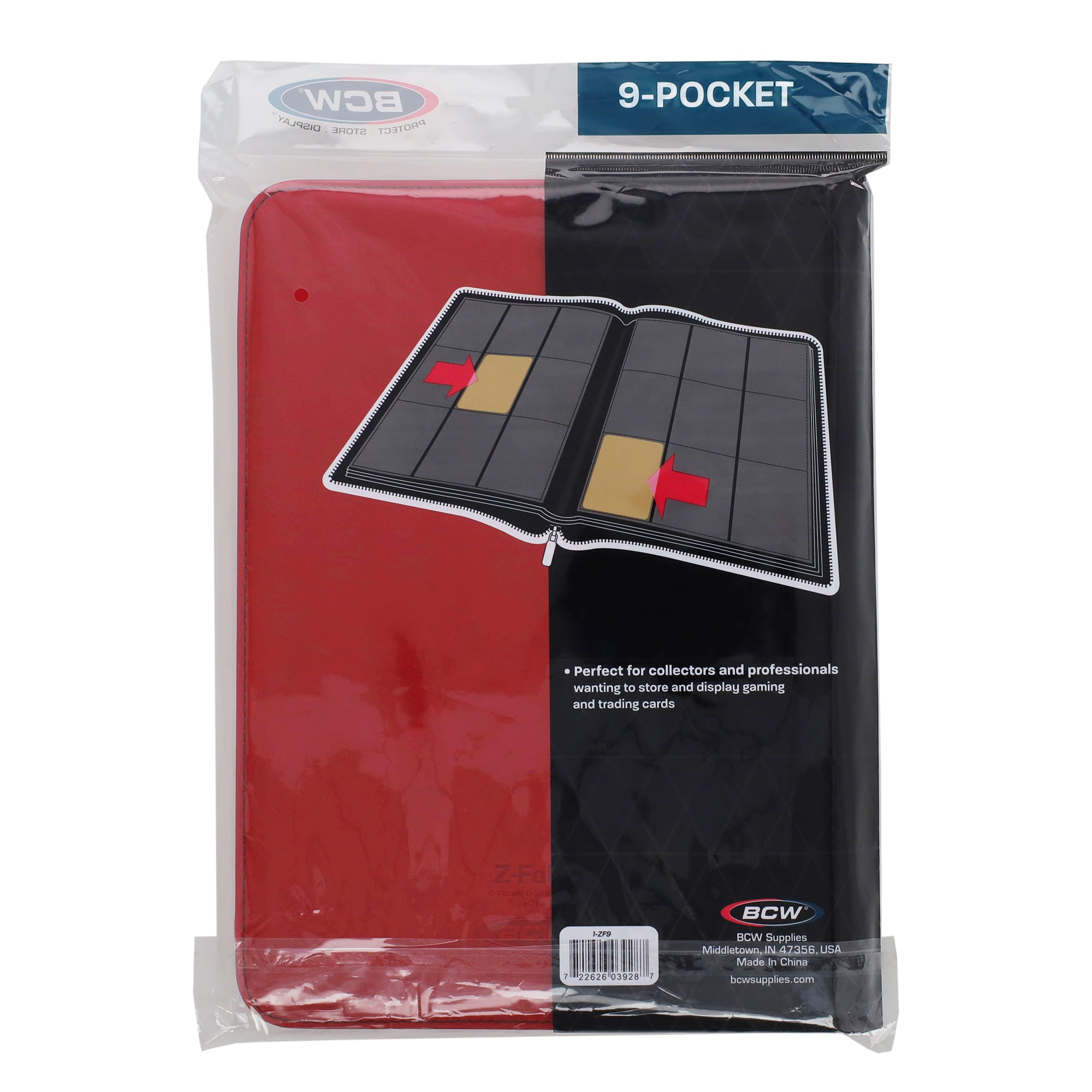 Z-Folio 9-Pocket Album - Red